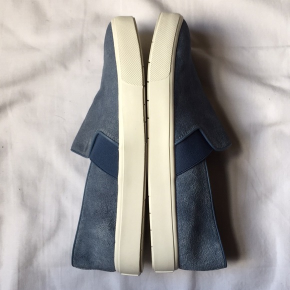 Vince Blair-12 Embossed Suede Slip-On Sneakers - Picture 5 of 8